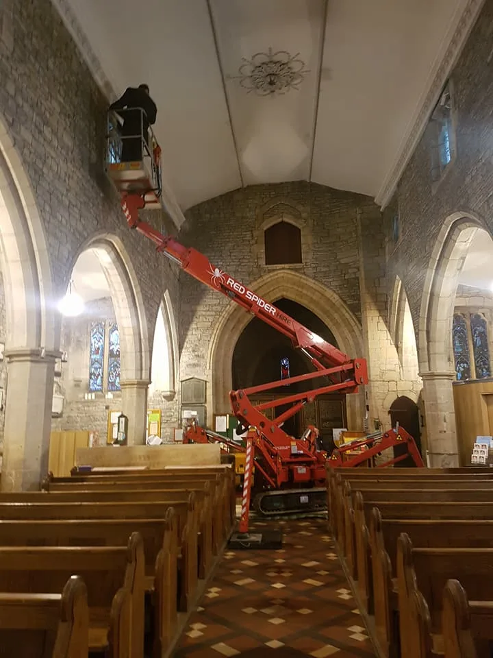 Historic church and cathedral maintenance